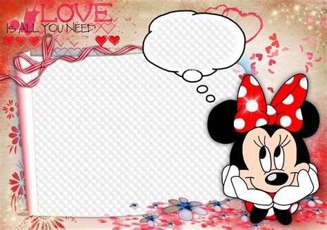 Minnie Mouse Photo Frame Template
