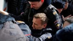 Russia Protests Opposition Leader Navalny And Hundreds Of Others Held