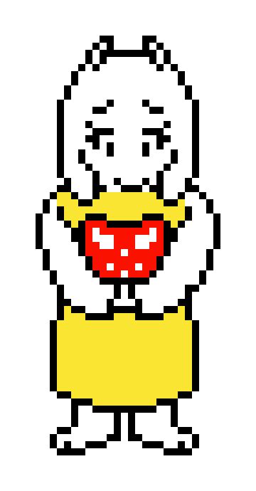 Toriel From Undertale Pixel Art Maker