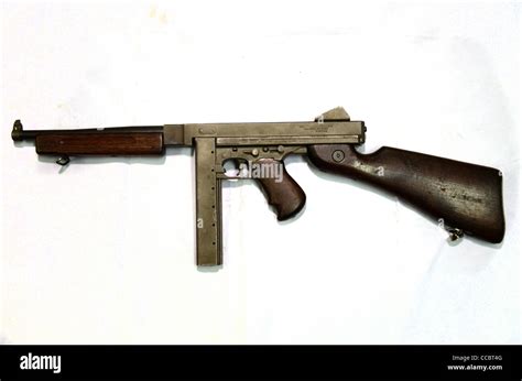 Thompson Submachine Gun M1a1 Hi Res Stock Photography And Images Alamy