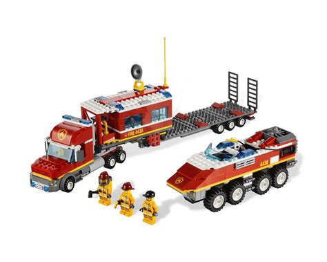 Lego Set 4430 1 Mobile Fire Command Center 2012 City Fire
