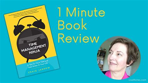Time Management Ninja 1 Minute Book Review Youtube
