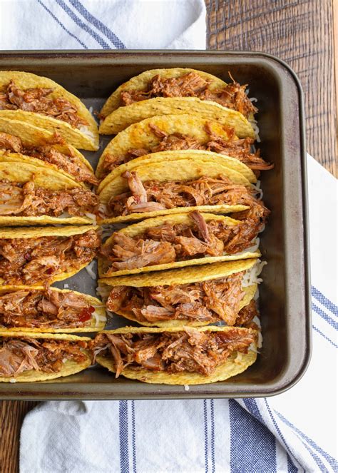 Pulled Pork Tacos Barefeet In The Kitchen