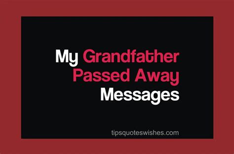 Grandpa Passing Away Quotes