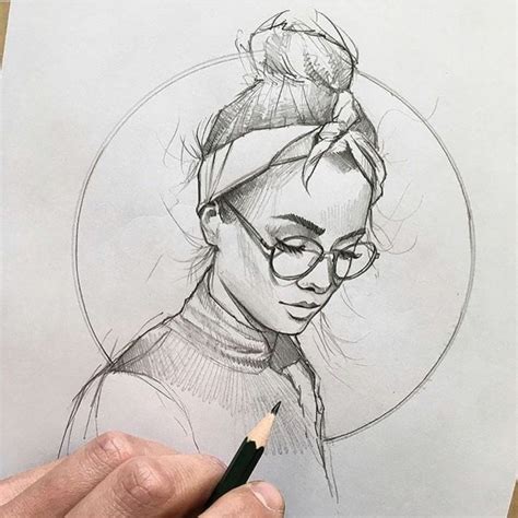 Disegni di ragazze facili | come disegnare un'immagine di donna triste /drawing tutorial. 1001 + Idee per Disegni a matita facili e molto belli ...