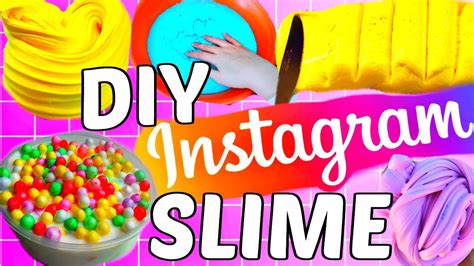 Diy Instagram Slime Tested How To Make Slime Butter Slime Crunchy