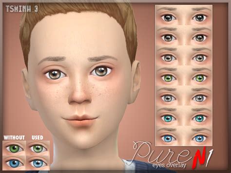 The Sims 4 Child Skin N1 Overlay Eyes Preset Best Sims Mods Vrogue