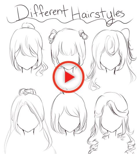 Anime Female Hairstyle Reference Hairstyle Anime Female Anime