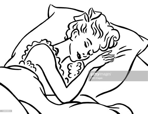 Woman Sleeping High Res Vector Graphic Getty Images