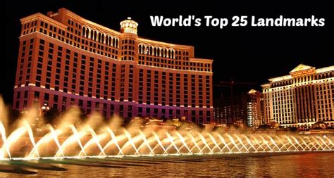 Top 25 “travelers Choice” Landmarks How Many Have You Seen