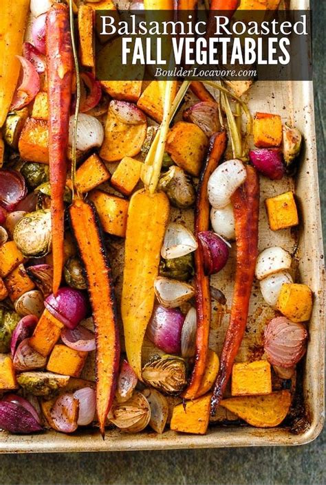 Balsamic Roasted Fall Vegetables With Sumac Is An Easy Recipe With