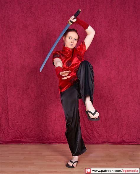 Shion Martial Artist With Katana By Kgzmedia On Deviantart