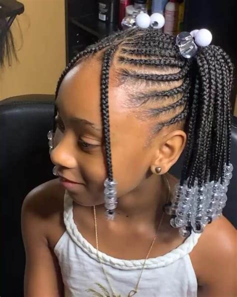 Top Toddler Braids With Beads Toddler Braided Hairstyles Kids