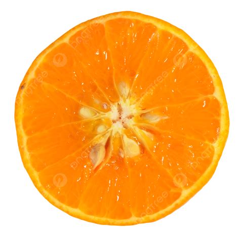 Half An Orange Half Incised Orange Png Transparent Image And Clipart
