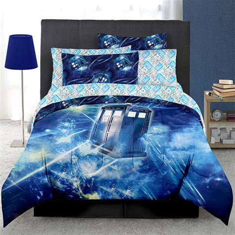 .colour printed dr who print and brandingwash and handling instructions label on the packagingthis dr who duvet set is an official product. Doctor Who Electrical TARDIS Bed In A Bag