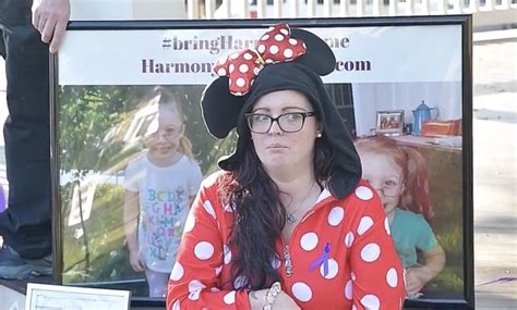 Harmony Montgomerys Mother Dressed Up As Minnie Mouse For Vigil Says