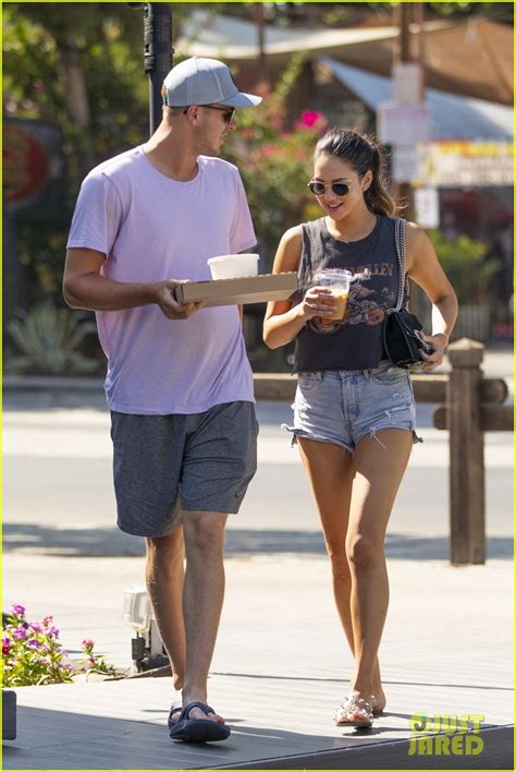 Quarterback Jared Goff And Girlfriend Christen Harper Enjoy A Lunch Date Before Nfl Season Starts
