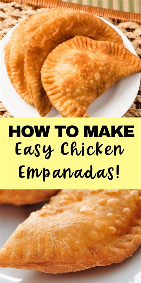 How To Make Baked Pastelillo Empanadas With Chicken And Potatoes