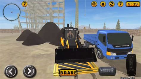 Excavator Simulator Construction Road Builder Android Gameplay Fhd
