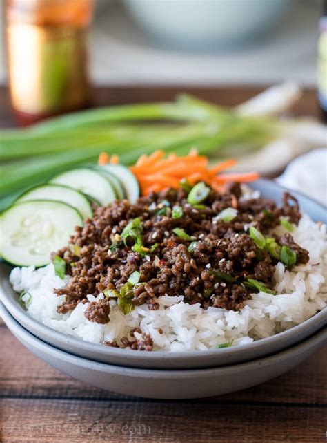 Ground beef recipes are the foundation for any balanced diet on a budget. Easy Korean Ground Beef Recipe | I Wash You Dry