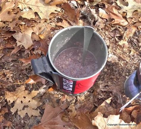 Add boiling water straight out of a desktop water kettle. MSR WindBurner Stove System Review - Section Hikers ...