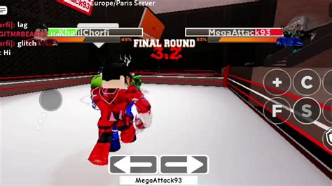 Roblox Boxing League Playing With Megaattack93 Youtube