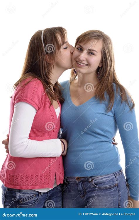 Female Friends Hugging Each Other Stock Images Image 17812544