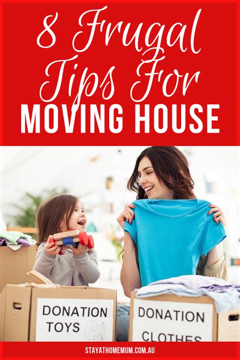 8 Frugal Tips For Moving House