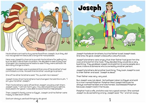 Joseph Free Bible Lesson For Under 5s Trueway Kids