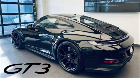 The Already Iconic 2022 Black Porsche 911 Gt3 Touring Walk Around