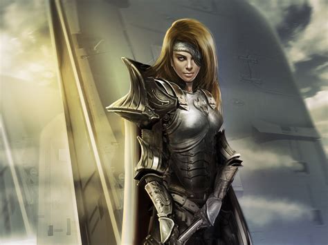 Women Armor Wallpapers Wallpaper Cave