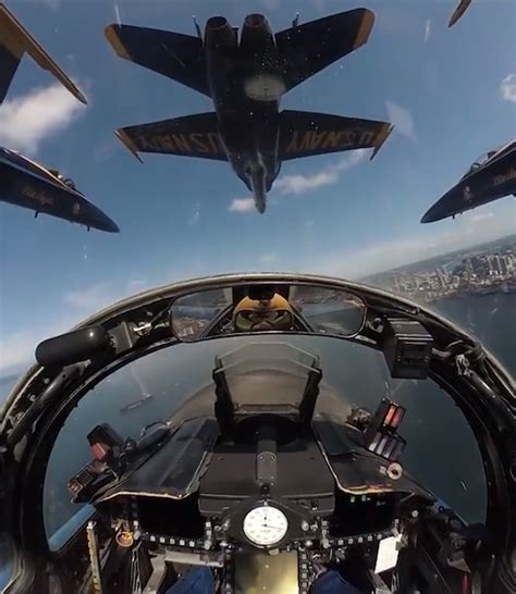 Us Navy Blue Angels Over Seattle Amazing Cockpit View ⋆ Terez Owens 1 Sports Gossip Blog In