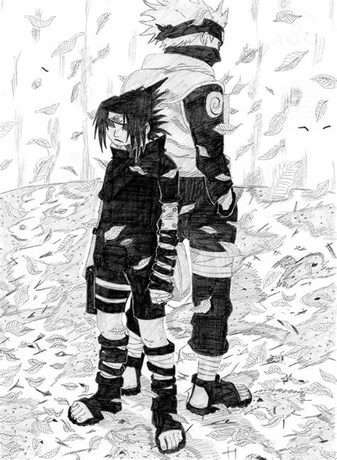 Sasuke And Kakashi By X Akam On Deviantart