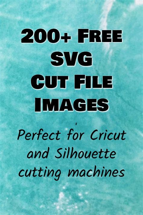200 Free Svg Images For Cricut Cutting Machines