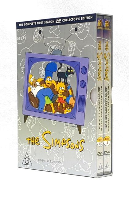 The Simpsons Season 1 Dvd 2007 3 Disc Set For Sale Online Ebay