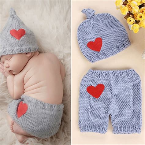 Inn Newborn Baby Boys Girls Crochet Knit Costume Prop Outfits Photo