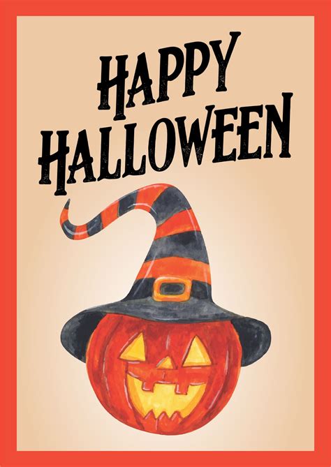 15 Best Free Printable Vintage Halloween Cards Pdf For Free At Printablee