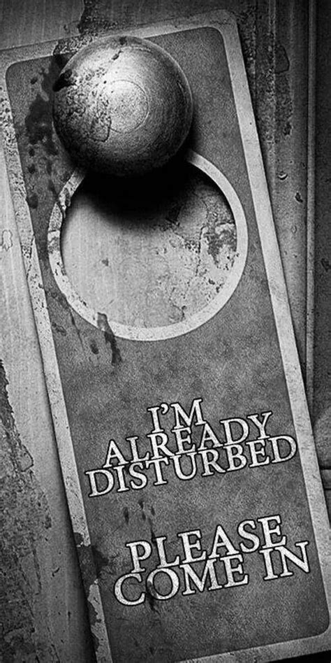 Disturbed Disturbing Words Beautiful Disaster