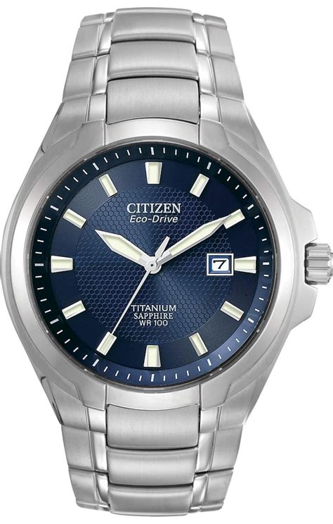 Citizen Eco Drive Titanium Watch Automatic Watches For Men