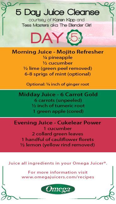We did not find results for: 5 Day Juice Cleanse Day 5 - Last Day #Detox & #Cleanse with Omega Juicers for a #Healthier You ...