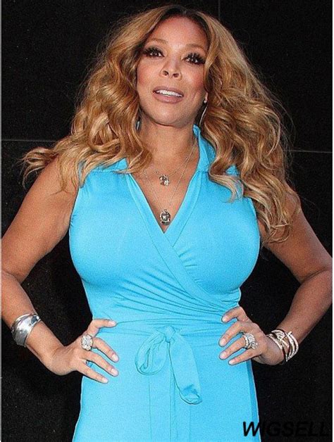 Without Bangs Wavy Blonde 20 Inch Incredible Wendy Williams Wigs