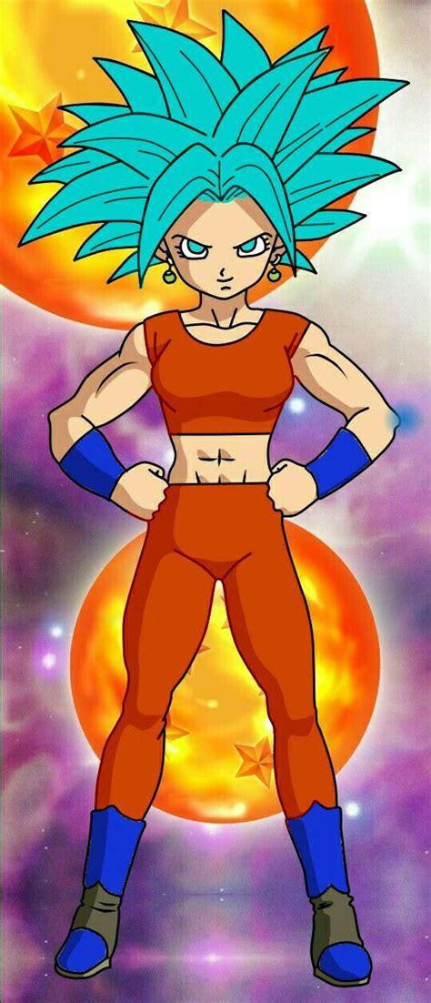 Blue hair female dragon ball z characters. Kefla Super Saiyajin Blue | Dragon ball, Dragon, Disney characters