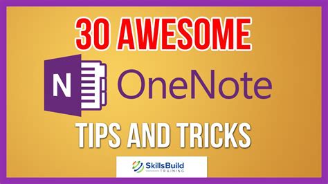 30 Awesome Microsoft Onenote Tips And Tricks Youtube