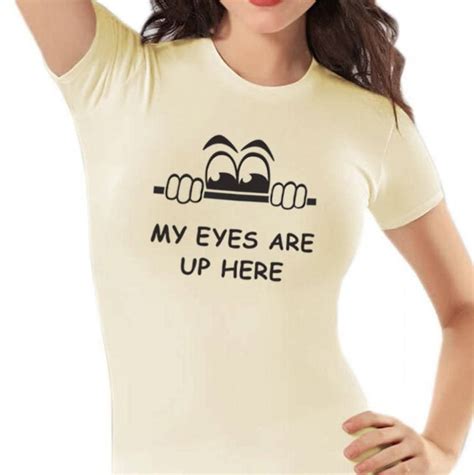 Slogan For T Shirts Svg 3 Variations My Eyes Are Up Here Etsy Uk
