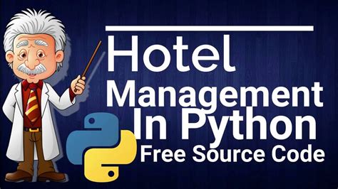 Hotel Management System Project In Python With Source Code
