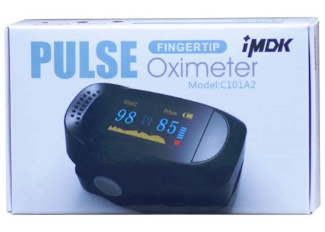 Imdk Fingertip Pulse Oximeter 6 Months Model Namenumber C101a2