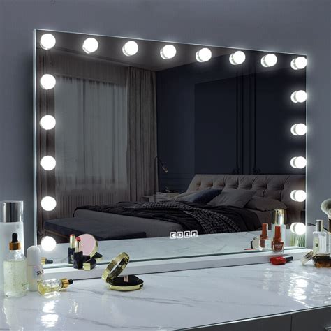 Hollywood Mirror Vanity Make Up Mirror With Lights Led Dressing Table