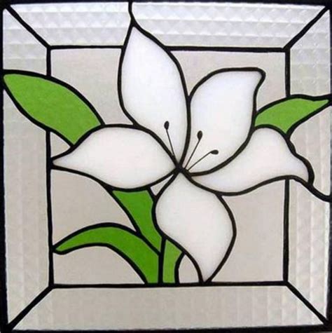 Fun fix for your bathroom or other windows. easy stained glass patterns flowers - How Can You Make ...