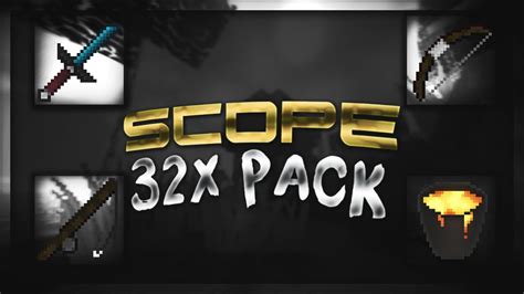 Minecraft Pvp Texture Pack Scope 32x By Ginie1 1718 Youtube