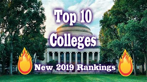 top 10 universities of 2019 youtube